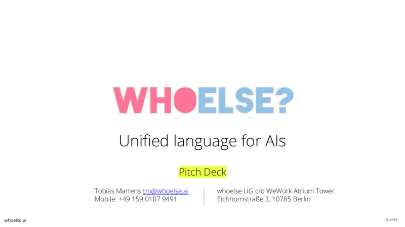 Whoelse.ai